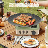 HKM-962451 Windproof Outdoor Propane Gas Stove with 3200W Firepower for Camping and Picnics