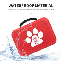 HKM-437651 Emergency Pet First Aid Kit for Dogs and Cats - Vet Approved Care Supplies