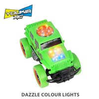 HKM-343955 Remote Control Stunt Electric Car Toy with Light and Music for Indoor and Outdoor Play