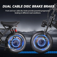 HKM-775379 Adult: 750W Motor, 20 MPH Top Speed, 48V System and 48V 15.0Ah Battery Electric Bicycle for Daily Commuting