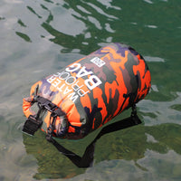 HKM-502547 Lightweight 5L Waterproof PVC Dry Bag with Shoulder Straps for Outdoor Activities