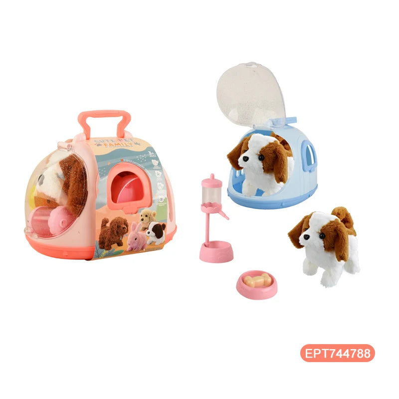 KTX-572179 Battery-Operated Plush Chick Toy with Sound for Kids Ages 2-7