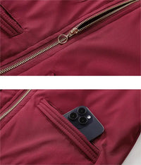 HKM-783315 Jacket Custom Winter Women's Baseball Suit Clothing Thick Plus Size Men's Jackets Standing Collar Zippered Brand Jacket