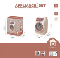 HKM-410643 Mini Electric Kitchen Appliances Toy Set for Pretend Play with Light and Sounds, Ages 2-12, EPT812597