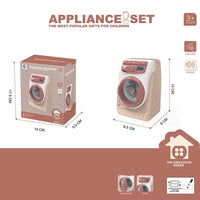 HKM-410643 Mini Electric Kitchen Appliances Toy Set for Pretend Play with Light and Sounds, Ages 2-12, EPT812597