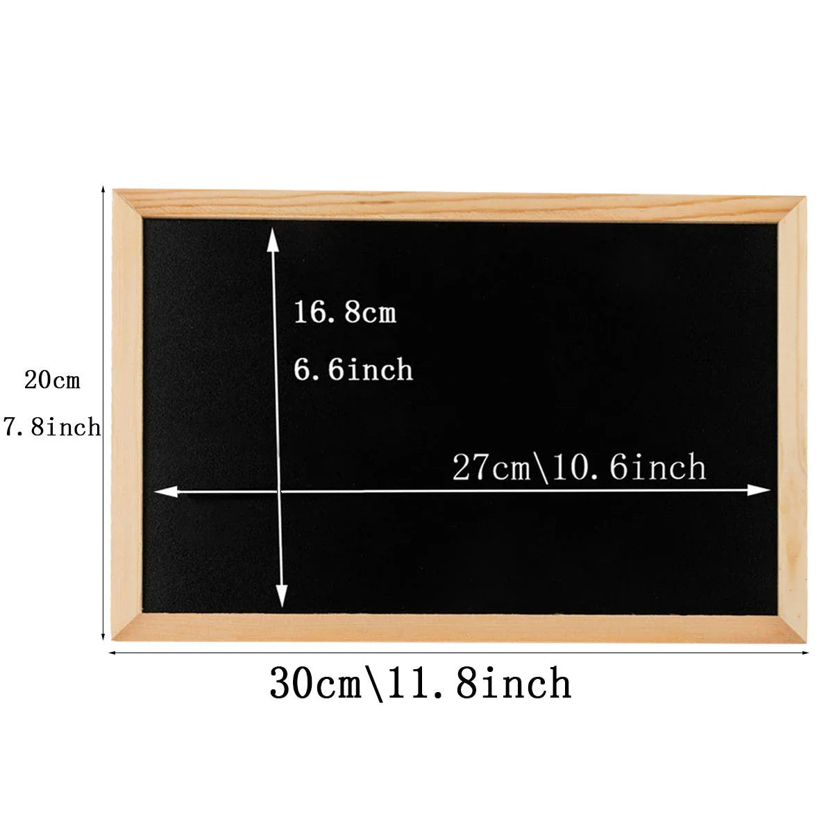 KTX-369427 Single-Sided Wooden Chalkboard for Children and Home Use
