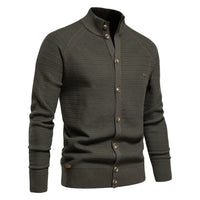 HKM-424019 Customized Men's Business Sweater Knit Sweater Fall and Winter New Cardigan Men's Pullover Coat