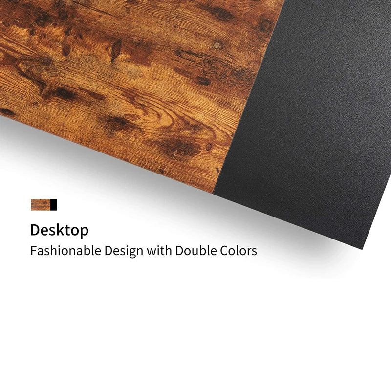 KTX-251603 L-Shaped Modern Office Desk - Luxury Wood Chipboard Corner Computer Table for Study