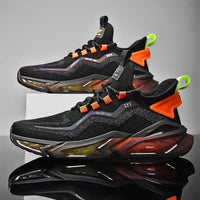 HKM-328019 JSYWD-286 Men's Casual Fashion Trend Sneakers with Crisp Breathable Mesh and Soft Soles