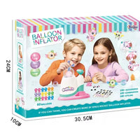 HKM-575635 Magic Balloon Inflator Plastic Toy for Kids - Educational DIY Activity