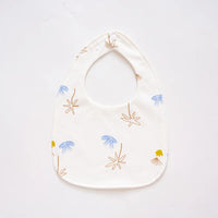 HKM-064723 New Arrival Cute U-Shape Kids Bib Waterproof Kids Eating Saliva Towel Feeding Bibs Button Closure