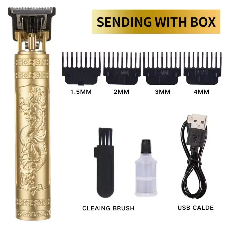 HKM-078163 Professional Wireless Hair Trimmer for Precision Haircuts and Grooming