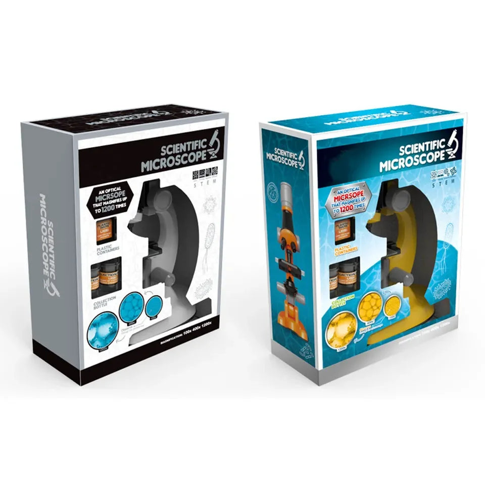 KTX-172819 Educational Microscope Set for Kids - STEM Learning Tool for Biological Science Exploration