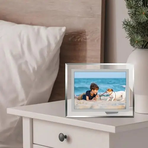 KTX-866451 Picture Photo Frame - Glass Tabletop Display & Wall Hanging, Sizes: 3.5x5, 4x6, 5x7, 6x8, 8x10, A4, A5