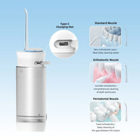 HKM-683795 Portable Mini Water Flosser for Dental Care - Efficient Household Water Jet Cleaner with Enhanced Battery Performance