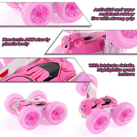HKM-443411 360 Degree Rotating Remote Control Stunt Car - Off-Road RC Truck with USB Charger, Ready-to-Go