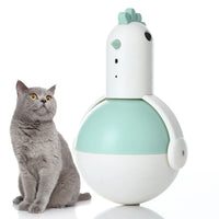 HKM-931475 Automatic Teasing Cat Toy with Realistic Sounds and Laser Tumbler Ball