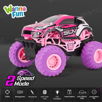 HKM-198227 1:24 Off-Road Remote Control Truck, 4WD Brushless Racing Vehicle with Headlights, High-Speed Indoor-Outdoor Fun