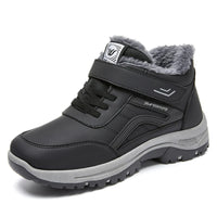 HKM-688467 BM-D-7latest Design Thick Inside Warm Walking Non-slip Waterproof Winter Warm Women's Casual Flat Boots
