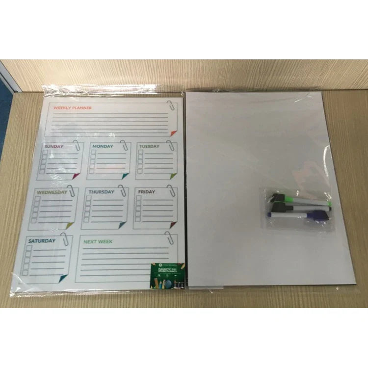 KTX-409107 Magnetic Weekly and Daily Calendar for Refrigerator Organiser