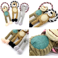 HKM-815059 Interactive Chew Toy for Dogs – Funny Animal Shape Squeaker Puppy Training Accessory