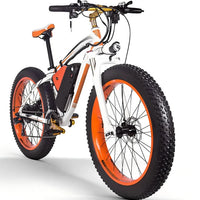 26'' EU UK Warehouse Fat Tire Electric City Bike 48V 17.5Ah Long-Range E-Bike 7 Speed Aluminum Alloy CE Adults