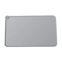 HKM-111123 Non-Slip Waterproof Silicone Pet Feeding Mat with High Lipped Design for Easy Cleanup