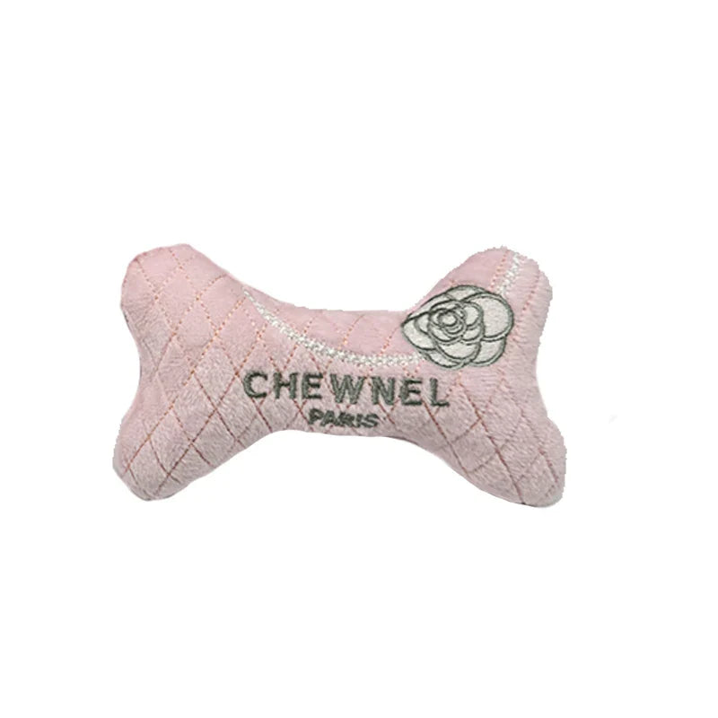 HKM-766483 Custom Plush Dog Chew Toys with Squeaker - Soft and Safe Pet Accessories
