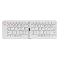 HKM-494035 Wireless Bluetooth Foldable Mini Keyboard - 67 Keys with USB Type-C Interface, Scissor Key Design, Portable and Compact