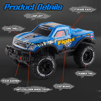 HKM-312339 1:20 Scale 4-Channel Remote Control Off-Road Car with TPR Wheels for Indoor and Outdoor Use