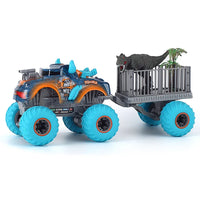 HKM-081811 6x6 Remote Control Monster Truck Stunt Car - 1/16 Scale Electric Vehicle for Ages 5+