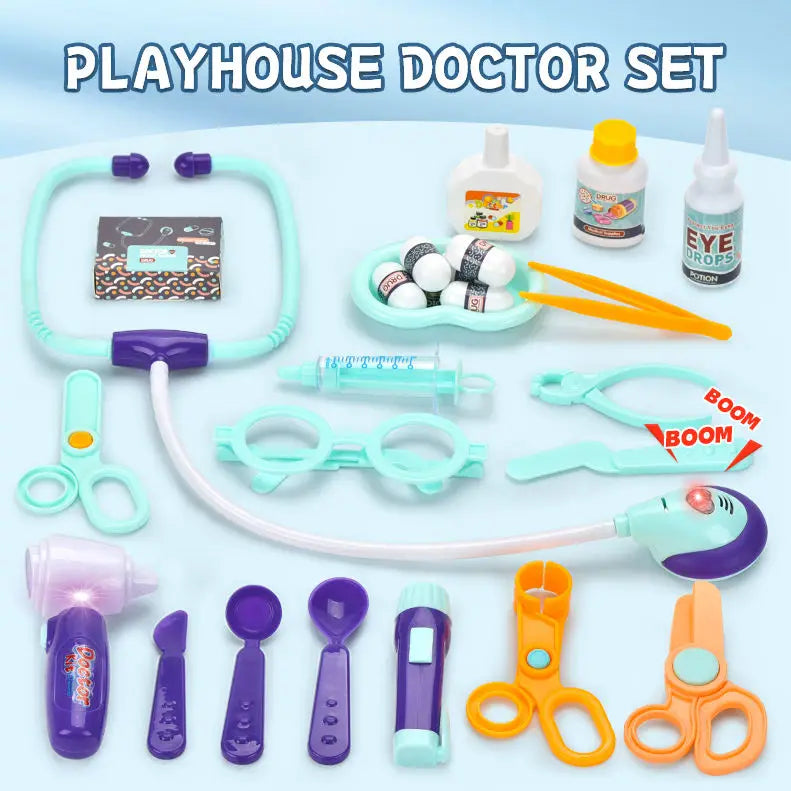 KTX-098771 Kids Doctor Role Play Medical Toy Set for Early Education - Pretend Play Doctor Kit