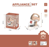 HKM-410643 Mini Electric Kitchen Appliances Toy Set for Pretend Play with Light and Sounds, Ages 2-12, EPT812597