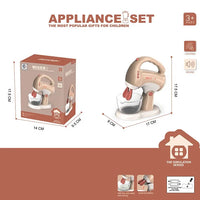 HKM-410643 Mini Electric Kitchen Appliances Toy Set for Pretend Play with Light and Sounds, Ages 2-12, EPT812597