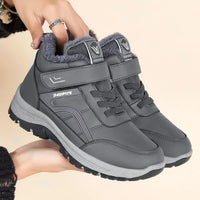 HKM-688467 BM-D-7latest Design Thick Inside Warm Walking Non-slip Waterproof Winter Warm Women's Casual Flat Boots