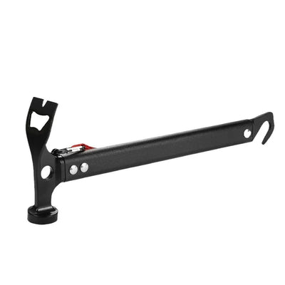 VTX-0421203 Tent Hammer Heavy Duty Camping Hammer with Tent Stake Puller Carbon Steel Aluminum Head for Outdoor Camping Use
