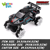 HKM-837779 Battery Operated 2.4GHz Off-Road RC Stunt Car for Kids with Lights and Music
