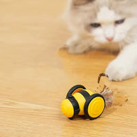 HKM-358611 Interactive USB Chargeable Automatic Bee Cat Toy for Engaging Playtime