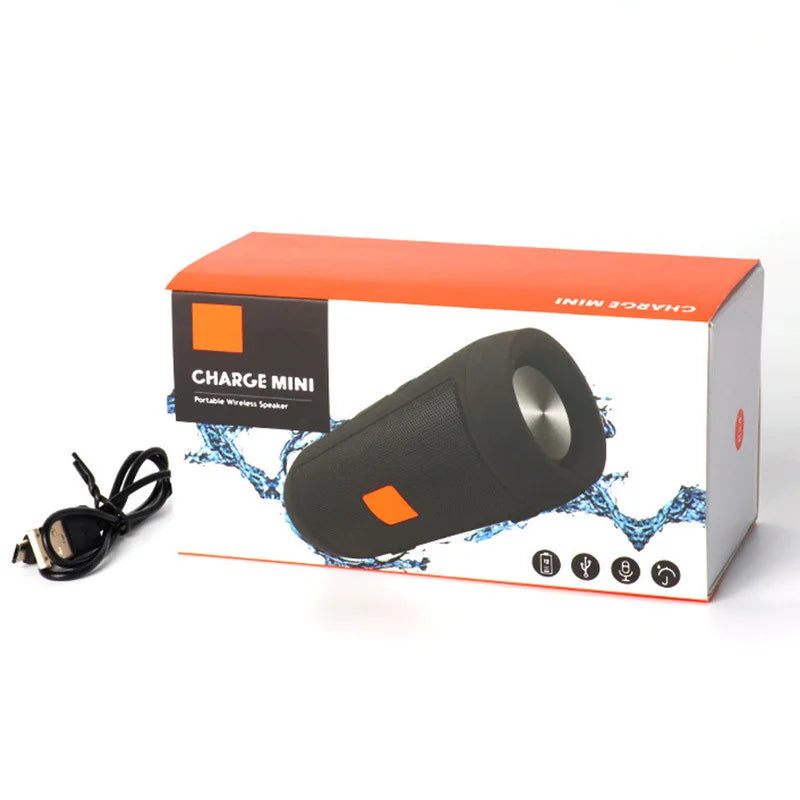 KTX-693523 Portable Wireless Outdoor Speaker with Battery Power and Mini Design for Camping and Home Use