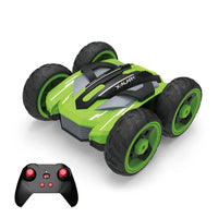 HKM-066003 1:20 Scale 2.4G Double-Sided Remote Control Stunt Car with 360° Flip & Rotate Feature for Kids