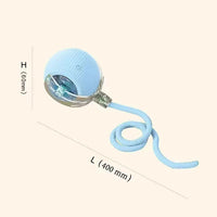 HKM-325843 Automatic Interactive Cat Toy Ball with Fast Rolling and Chirping for Indoor Play