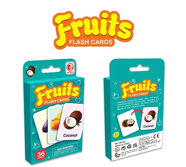 HKM-905619 Early Learning Math Educational Cards - 36 Piece Set for Kids