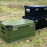 Self-Driving Travel Necessary Aluminum Storage Box Factory Supplied Oversized Outdoor Camping Metal Storage Box