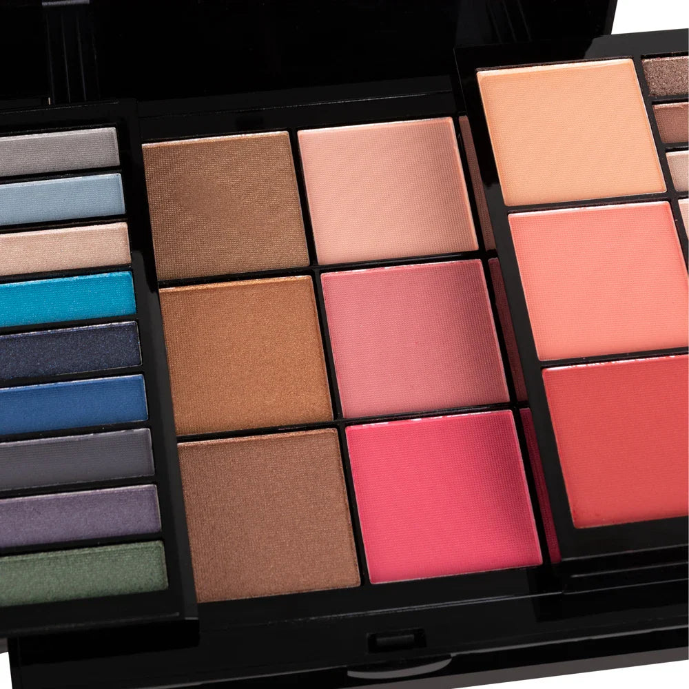 HKM-587795 All-In-One Makeup Set with Labelling - Korean Beauty Vanity Box for Girls