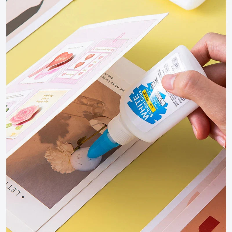 KTX-337811 Art Supplies Set with Drawing Tools and White Glue for Creative Projects