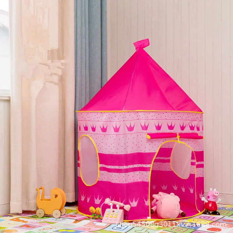 KTX-003539 Kids Indoor and Outdoor Princess Play Tent – Fun and Imaginative Toy House for Children