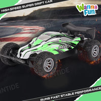 HKM-001619 1/28 Scale 4x4 Electric RC Monster Truck - Ready-to-Run Remote Control Off-Road Vehicle with USB Charging