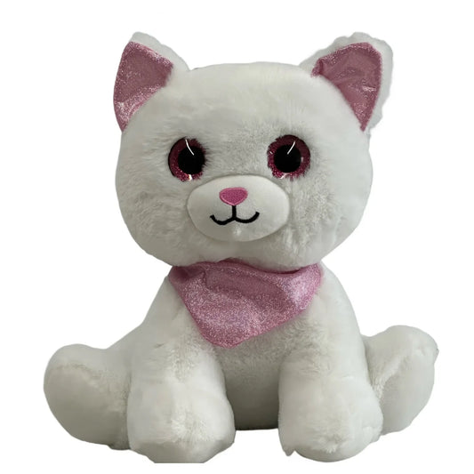 KTX-456851 Interactive Plush Stuffed Animal Cat Toy for Girls and Kids