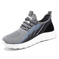 HKM-360787 B-9902 Men's Casual Sports Running Shoes with Fresh and Breathable Mesh and Soft and Comfortable Sole
