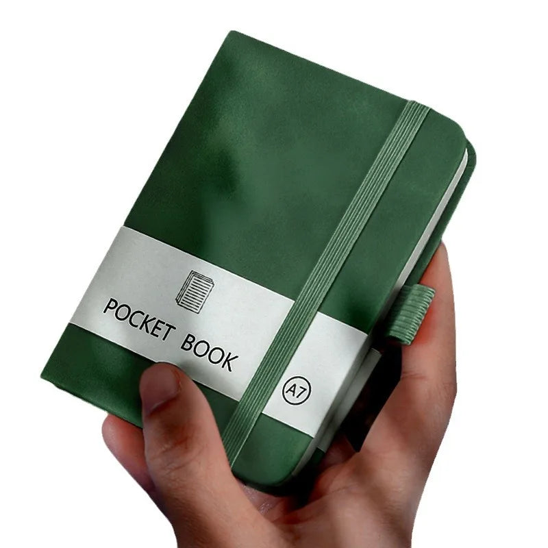 KTX-325459 Compact A7 Mini Notebook for Students - Portable Pocket Notepad